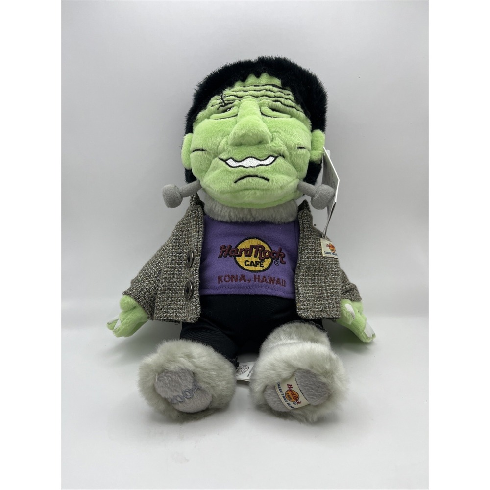 Hard Rock Cafe-Halloween Frankenstein Limited Edition 2004 Plush Collectible Y2K